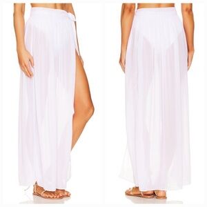 Jetset Christina Catalina Sheer Maxi Skirt